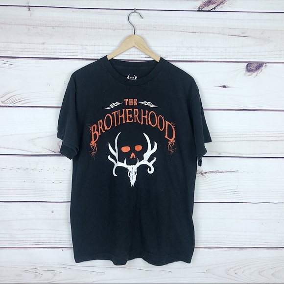 Bone Collector Brotherhood Black Hunting Tee L - Picture 2 of 6